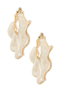 Shoreline Earring White