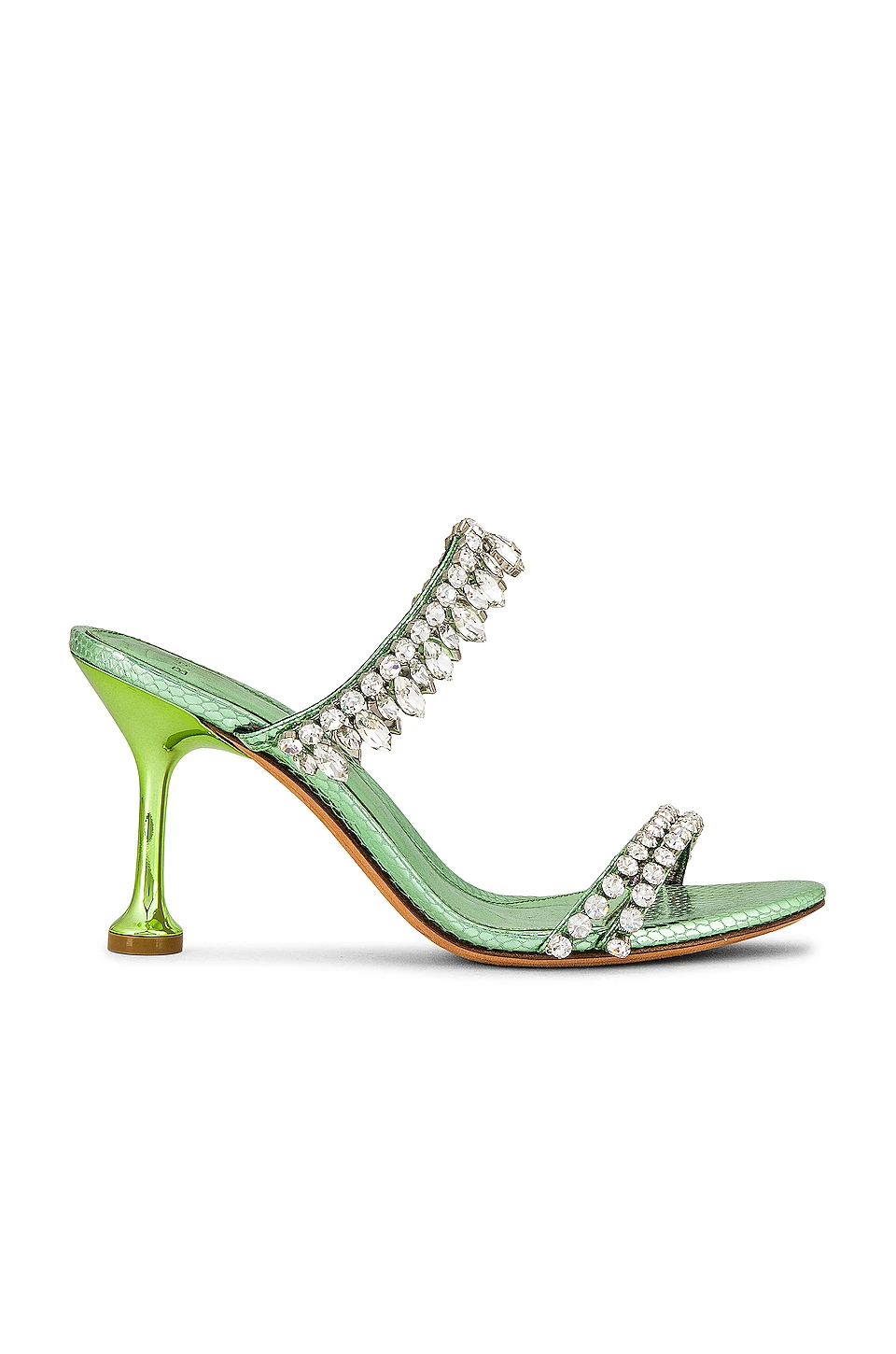 Karina Crystals 85 Mule Mint 1 Karina Crystals 85 Mule Mint