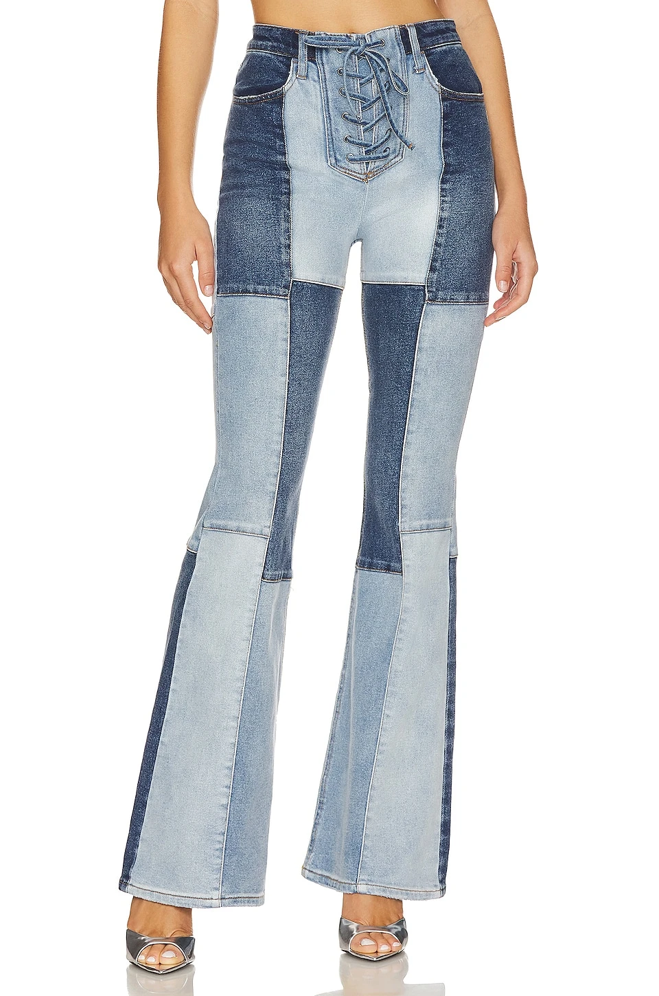 X REVOLVE Astrid Pant Vintage Blue Wash 1 X REVOLVE Astrid Pant Vintage Blue Wash