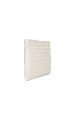 AllSaints Bettina Stud Clutch Salt Lake White 6 AllSaints Bettina Stud Clutch Salt Lake White -Nike Store ALLR WY110 V3