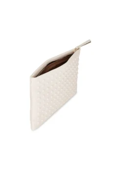 AllSaints Bettina Stud Clutch Salt Lake White 7 AllSaints Bettina Stud Clutch Salt Lake White -Nike Store ALLR WY110 V4