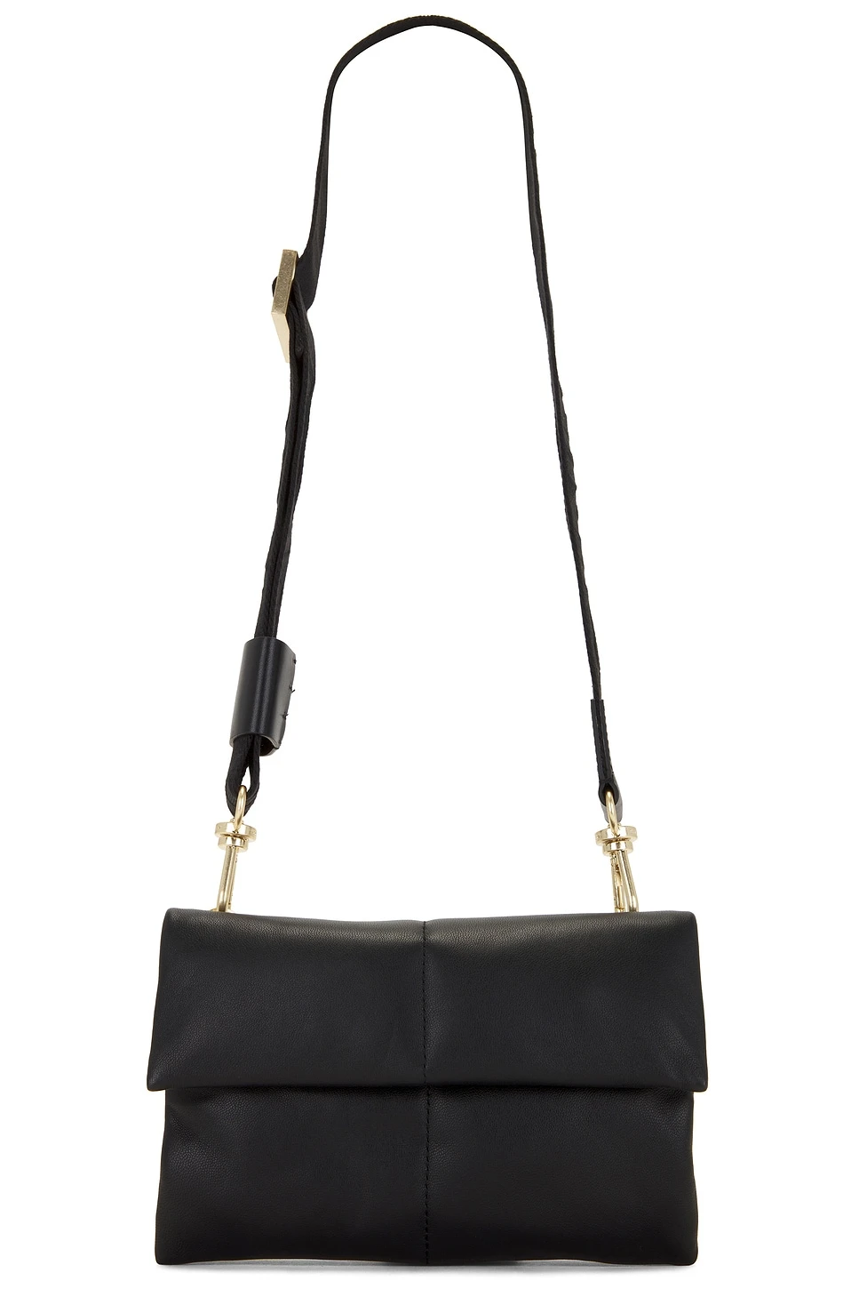 AllSaints Ezra Quilt Crossbody Black 1 AllSaints Ezra Quilt Crossbody Black