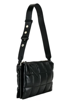AllSaints Sheringham Quilt Shoulder Bag Black -Nike Store ALLR WY92 V3