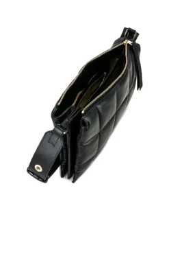 AllSaints Sheringham Quilt Shoulder Bag Black -Nike Store ALLR WY92 V4