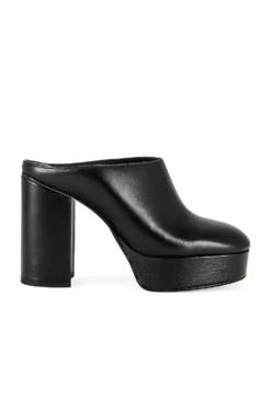 ALOHAS Clock Out Clog Black