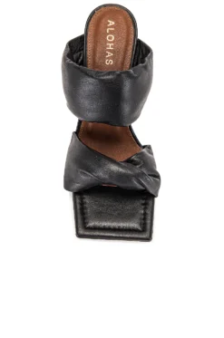 ALOHAS MULES TWIST STRAP Black -Nike Store ALOH WZ36 V4