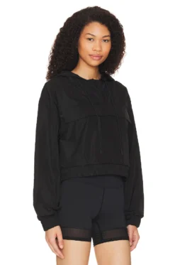 International Anorak Hoodie Black -Nike Store ALOR WK71 V3