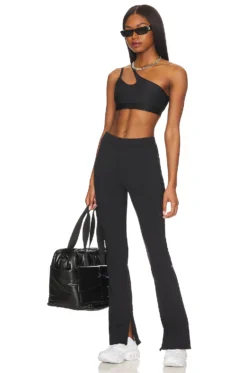 High Waist Zip It Flare Legging Black -Nike Store ALOR WP204 V4