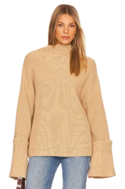 A.L.C. Louise Sweater Light Camel