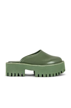 Quinn Clog Sage Leather