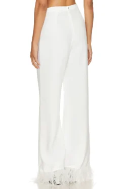 X Revolve Spenser Feather Pant Ivory 6 X Revolve Spenser Feather Pant Ivory -Nike Store AMAN WP102 V3