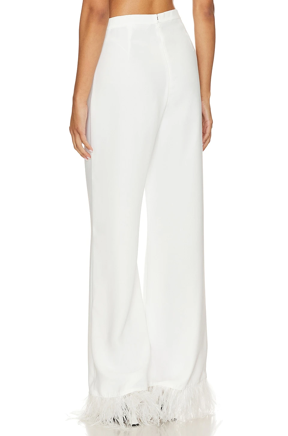 X Revolve Spenser Feather Pant Ivory 3 X Revolve Spenser Feather Pant Ivory - Image 3