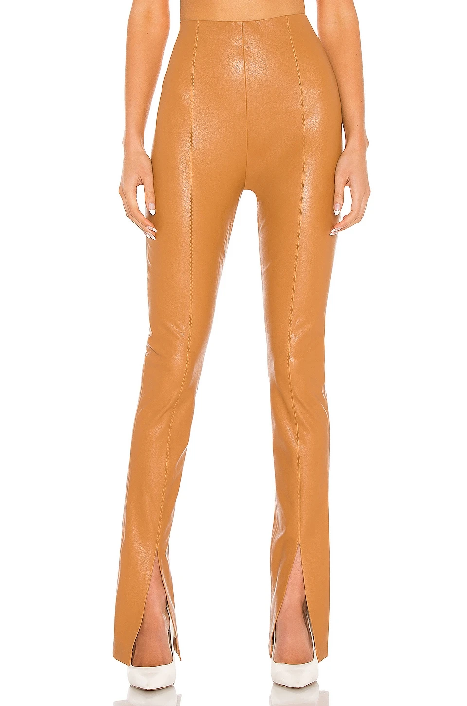 X REVOLVE Malta Faux Leather Pants Black 7 X REVOLVE Malta Faux Leather Pants Black - Image 7