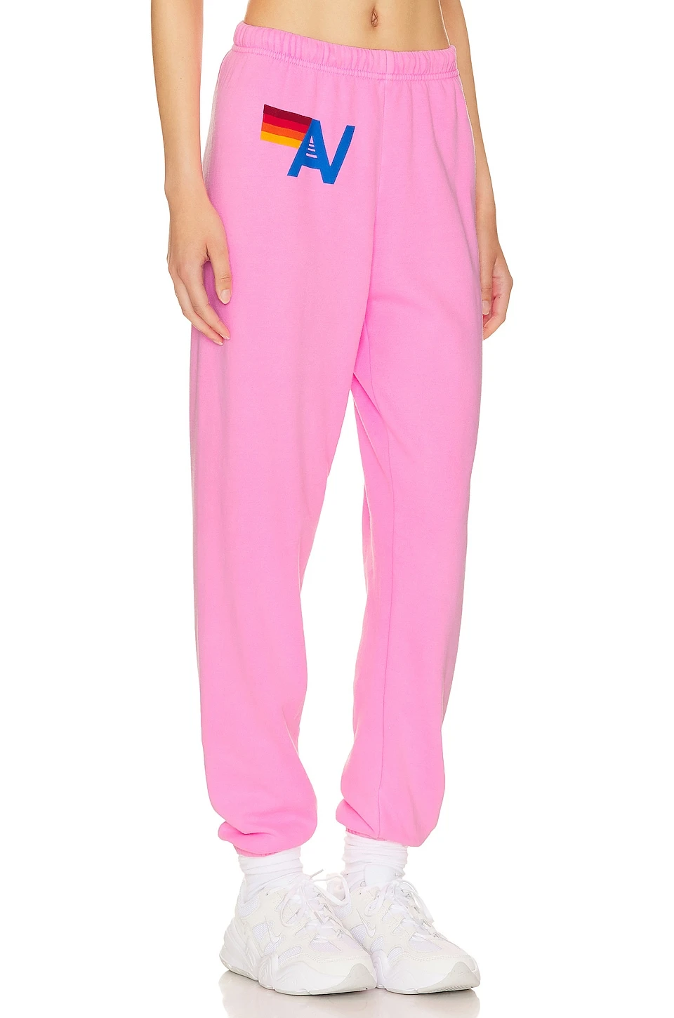 Logo Sweatpants Neon Pink 2 Logo Sweatpants Neon Pink - Image 2