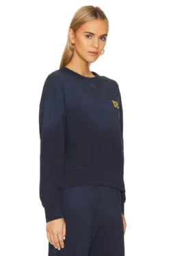 ANINE BING Rod League Sweatshirt Washed Navy -Nike Store ANIN WK124 V3