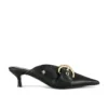 ANINE BING Zoe Mules Black