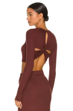 Coles Crop Top Clove