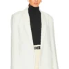 Bardot Maison Split Back Blazer Orchid White