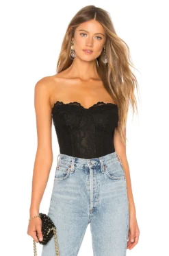 Bardot Oskar Bodysuit Black