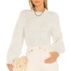 Steve Madden Neck To Normal Sweater Ivory