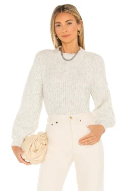 Steve Madden Neck To Normal Sweater Ivory
