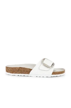 Birkenstock Madrid Big Buckle Sandal White