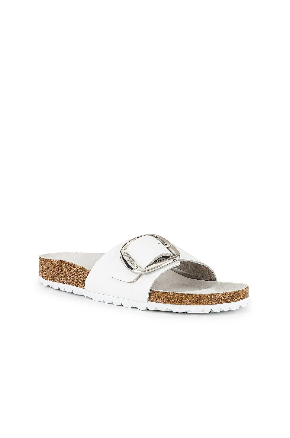 Birkenstock Madrid Big Buckle Sandal White 2 Birkenstock Madrid Big Buckle Sandal White - Image 2