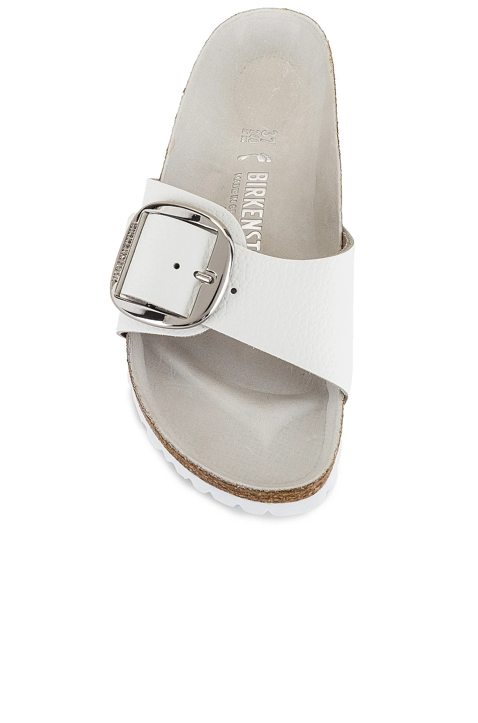 Birkenstock Madrid Big Buckle Sandal White 4 Birkenstock Madrid Big Buckle Sandal White - Image 4