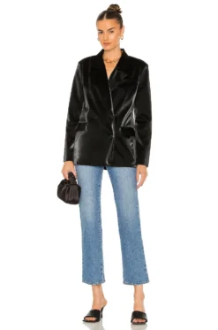 Vegan Leather Blazer Fighting Words -Nike Store BLAN WO253 V5