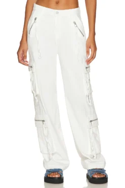 Franklin Rib Cage Oversized Pant Creamy Scoop