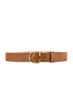 Catrine Belt Cuoio & Gold