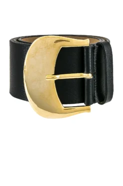 Talia Wide Belt Black & Gold 5 Talia Wide Belt Black & Gold -Nike Store BLOW WA239 V3