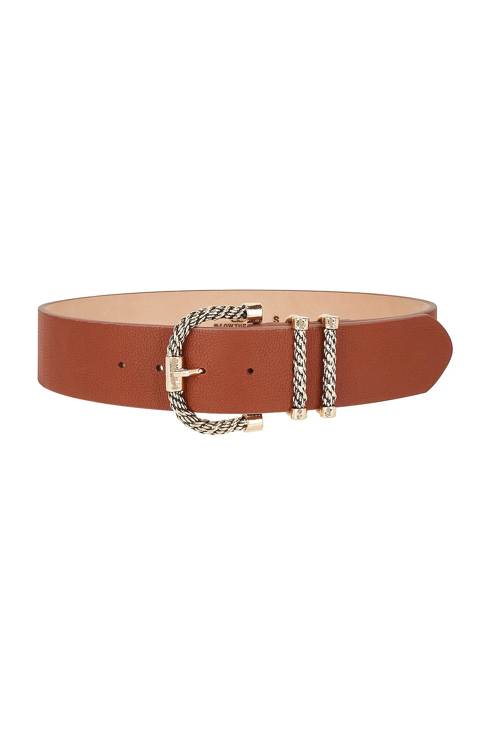 Tracy Belt Brandy & Gold 1 Tracy Belt Brandy & Gold
