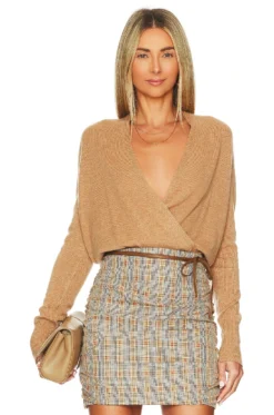 Phinneas Wrap Camel Melange