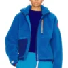 Canada Goose Paola Pivi Fleece Jacket Atlantic Blue