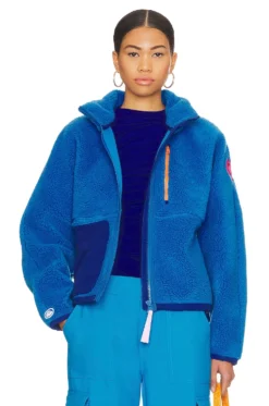 Canada Goose Paola Pivi Fleece Jacket Atlantic Blue