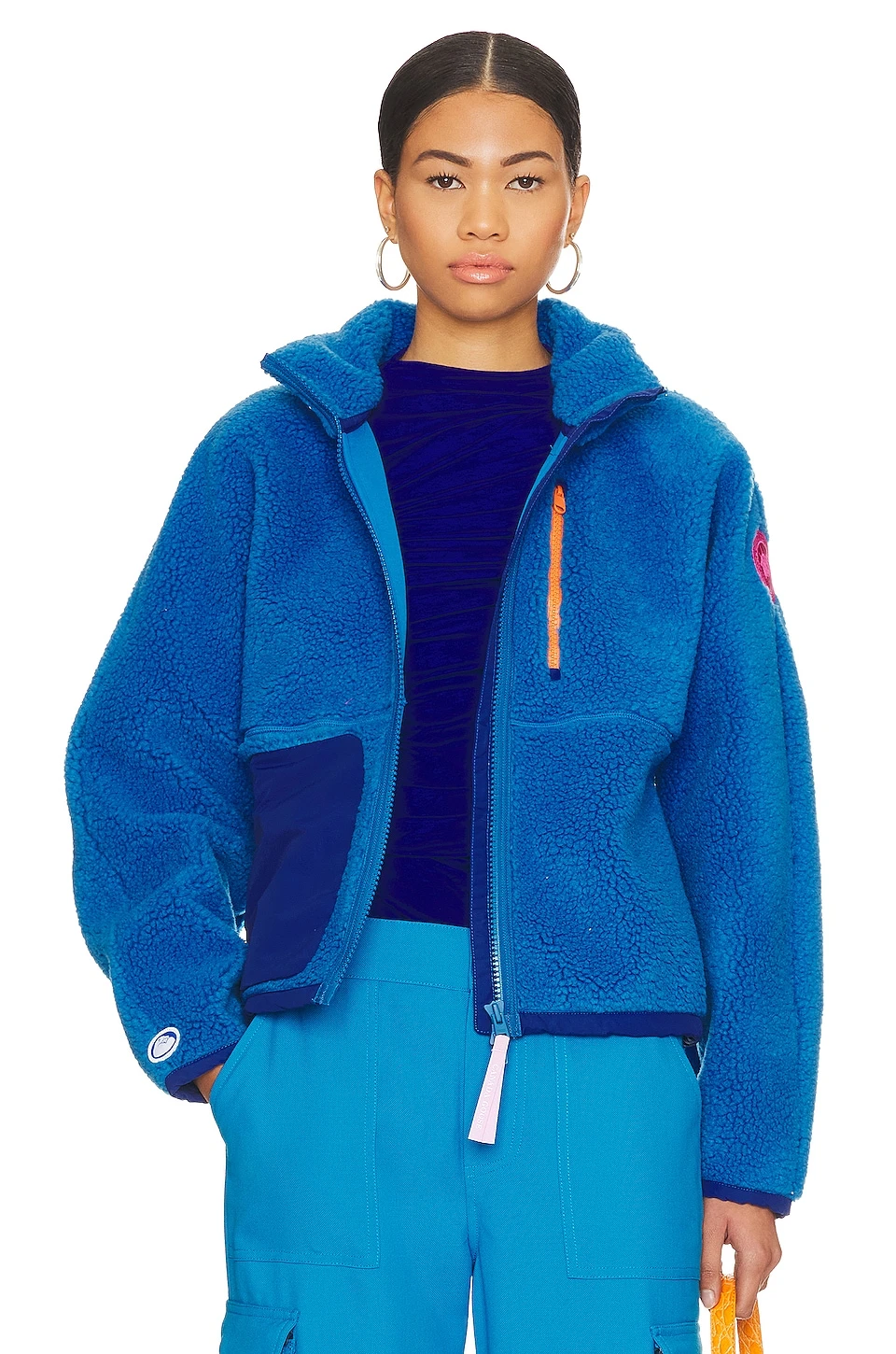 Canada Goose Paola Pivi Fleece Jacket Atlantic Blue 1 Canada Goose Paola Pivi Fleece Jacket Atlantic Blue