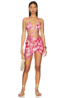 Marvel Wrap Bikini Top Ultraviolet -Nike Store CCIN WX27 V4