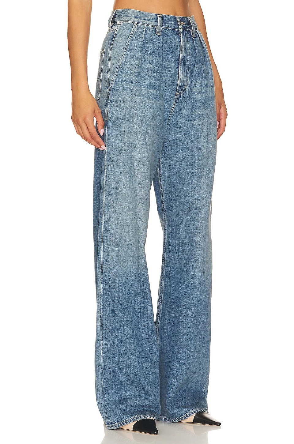 CITIZENS OF HUMANITY Maritzy Pleated Trouser Mojo 2 CITIZENS OF HUMANITY Maritzy Pleated Trouser Mojo - Image 2