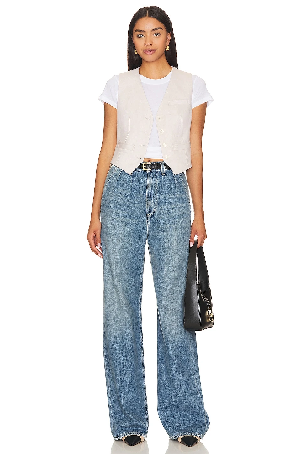 CITIZENS OF HUMANITY Maritzy Pleated Trouser Mojo 4 CITIZENS OF HUMANITY Maritzy Pleated Trouser Mojo - Image 4