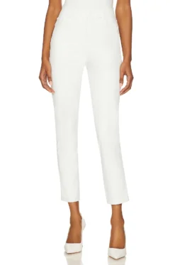 Commando Faux Leather Five Pocket Pant White -Nike Store CMAN WP103 V1 1