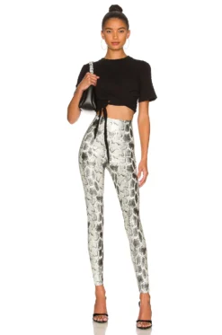 Commando Faux Leather Animal Legging Fog Python -Nike Store CMAN WP79 V4