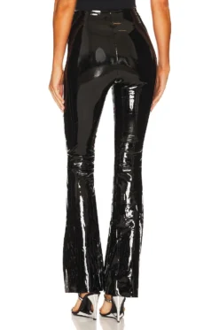 Commando Faux Patent Leather Flare Legging Black -Nike Store CMAN WP95 V3