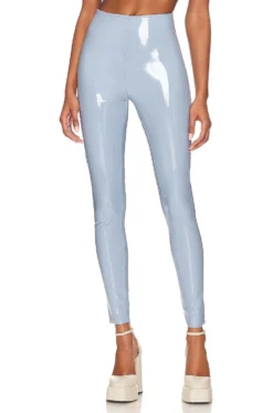 Commando Faux Patent Leather Legging Vintage Blue