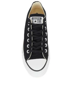 Converse Chuck Taylor All Star Canvas Platform Sneaker Black & White 9 Converse Chuck Taylor All Star Canvas Platform Sneaker Black & White -Nike Store CNVR WZ184 V4