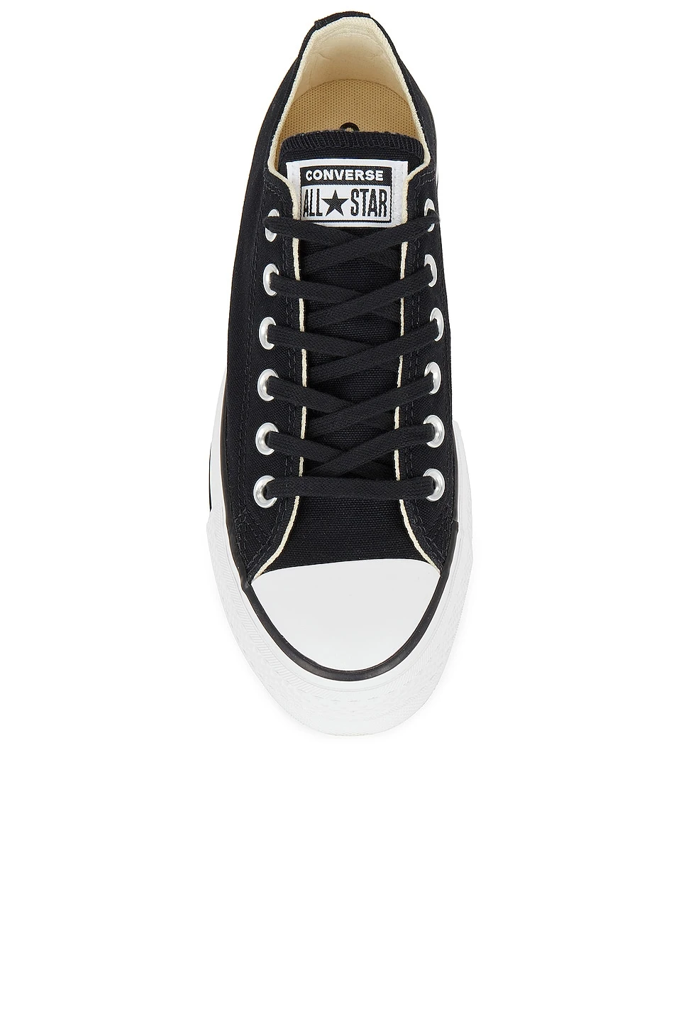 Converse Chuck Taylor All Star Canvas Platform Sneaker Black & White 4 Converse Chuck Taylor All Star Canvas Platform Sneaker Black & White - Image 4