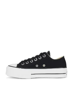 Converse Chuck Taylor All Star Canvas Platform Sneaker Black & White 10 Converse Chuck Taylor All Star Canvas Platform Sneaker Black & White -Nike Store CNVR WZ184 V5