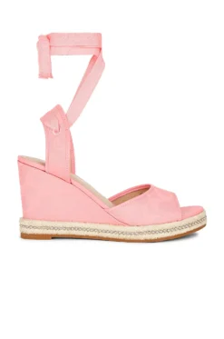 Coach Page Wedge Flower Pink