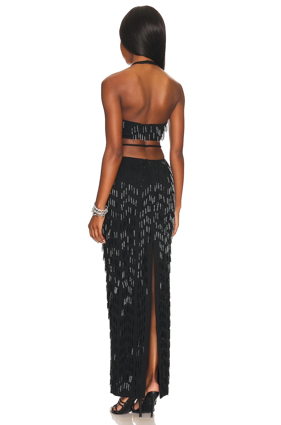 Camila Coelho Niya Gown Black 3 Camila Coelho Niya Gown Black - Image 3