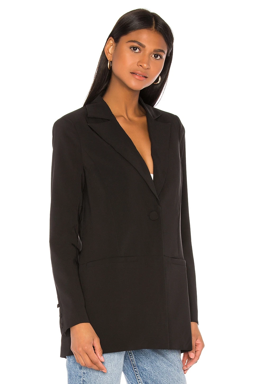 Camila Coelho Brenna Blazer Black 3 Camila Coelho Brenna Blazer Black - Image 3